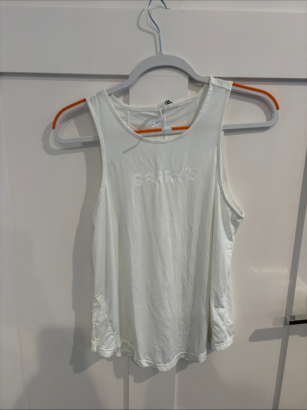 Barry’s White Performance Tank Top for Women